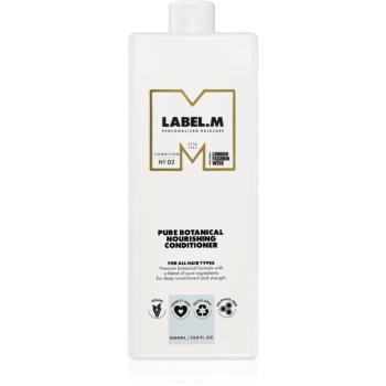 label.m Pure Botanical Nourishing Conditioner hydratační a vyživující kondicionér pro všechny typy vlasů 1000 ml