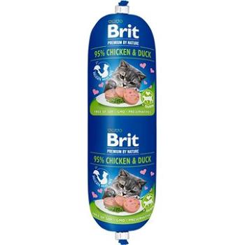 Brit Premium by Nature Sausage CAT Chicken & Duck 180 g  (8595602532704)