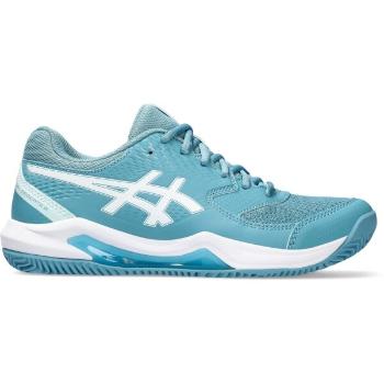 ASICS GEL-DEDICATE 8 CLAY W Női teniszcipő, világoskék, méret 39.5