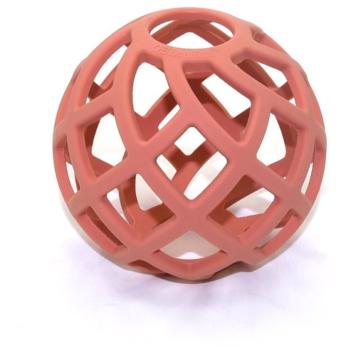 O.B Designs Eco-Friendly Teether Ball kousátko Blush 3m+ 1 ks