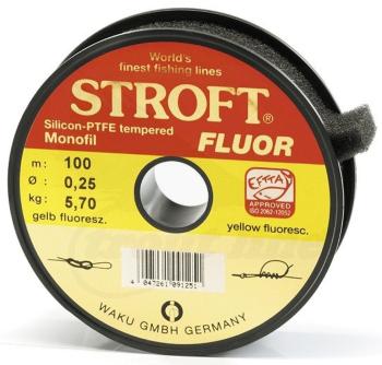 Stroft Vlasec Color Yellow-fluoro 100m - 0,14mm 2kg