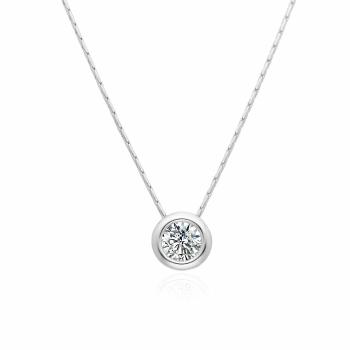 Agato Minimalistický stříbrný náhrdelník AGT-N051W
