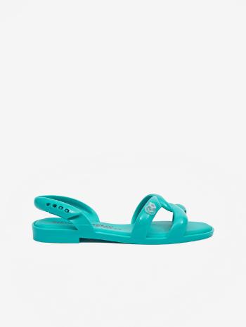 Melissa Tube Sandal + Jeremy Scott Sandále Modrá