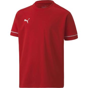 Puma TEAM GOAL TRAINING JERSEY TEE Chlapecké sportovní triko, červená, velikost