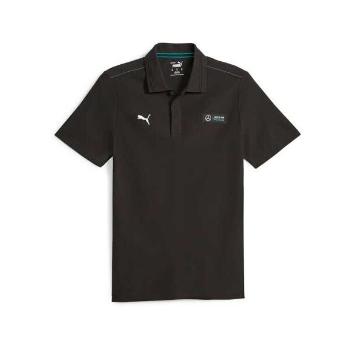 Puma MERCEDES-AMG PETRONAS F1 POLO SHIRT Pánské polo triko, černá, velikost