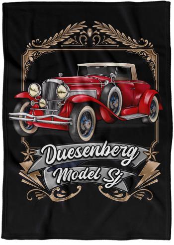 Deka Duesenberg Red (Podšití beránkem: NE)