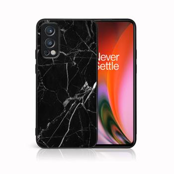 MY ART Ochranný obal OnePlus Nord 2 5G -BLACK MARBLE (142)