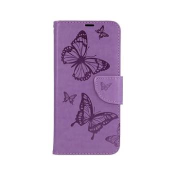 TopQ Xiaomi Redmi Note 8T knížkové Butterfly fialové 64479 (Sun-64479)