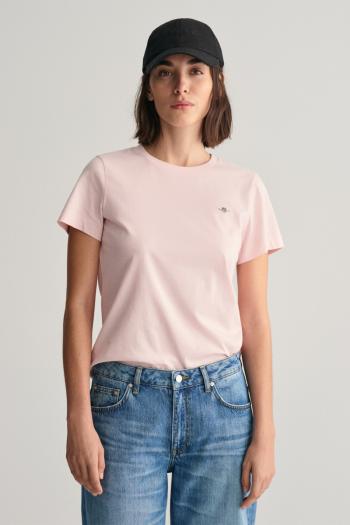 TRIČKO GANT REG SHIELD SS T-SHIRT FADED PINK