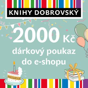 Narozeninová e-shopová dárková poukázka 2000 Kč