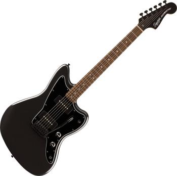 Fender Squier FSR Affinity Series Jazzmaster LRL Metallic Black Elektrická kytara