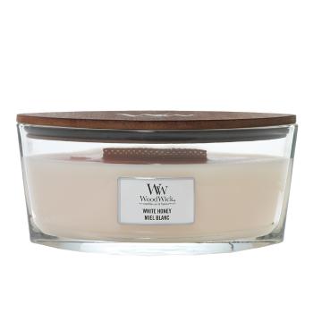 Wood Wick Vonná svíčka White Honey 453,6 g