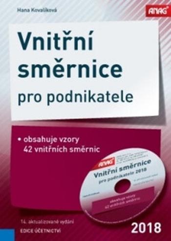 Vnitřní směrnice pro podnikatele 2018 + CD - Hana Kovalíková