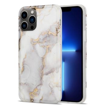 ART MARBLE Ochranný kryt Apple iPhone 13 Pro WHITE