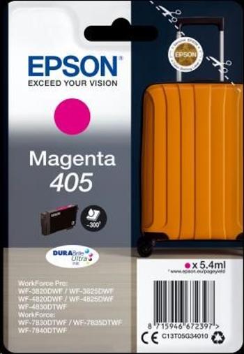 EPSON ink Singlepack Magenta 405 Durabrite Ultra originální inkoustová cartridge