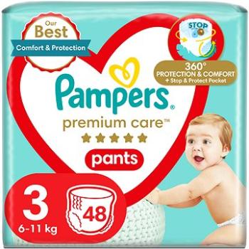 PAMPERS Pants Premium Care Midi vel. 3 (48 ks) (8001090759795)