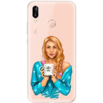 iSaprio Coffe Now - Redhead pro Huawei P20 Lite (cofnored-TPU2-P20lite)