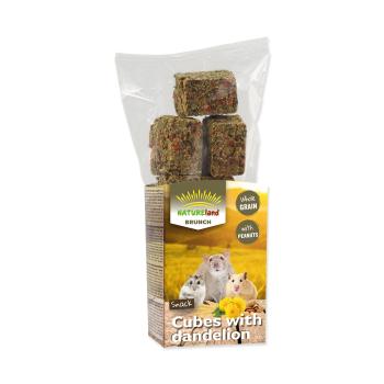 Nature Land Pochoutka Brunch celozrnné kostky s pampeliškou 90 g