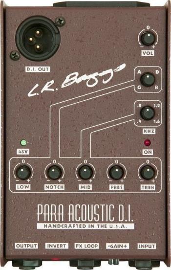 L.R. Baggs Para Acoustic DI Preamp + DI Kytarový efekt