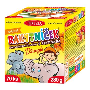 RAKYTNÍČEK multivitaminové želatinky s rakytníkem - DŽUNGLE