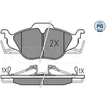 MEYLE Brzdové destičky (0252306317/PD)