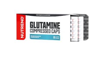 Nutrend Glutamine Compressed Caps bez příchuti 120 kapslí