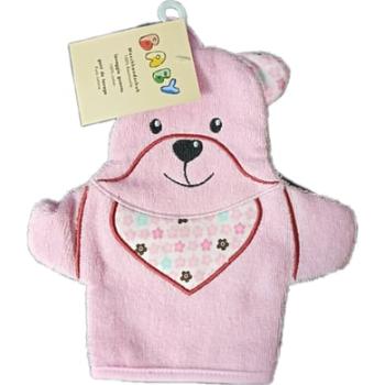 Hut Wash Rukavice Bear Pink