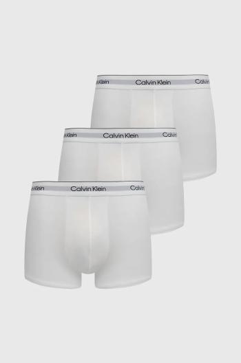 Boxerky Calvin Klein Underwear 3-pack pánské, bílá barva, 000NB3963A