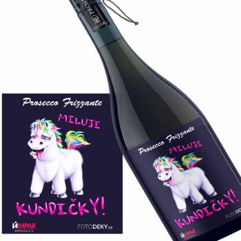 Víno Miluji kundičky (Druh Vína: Prosecco)