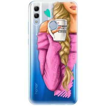 iSaprio My Coffe and Blond Girl pro Honor 10 Lite (coffblon-TPU-Hon10lite)