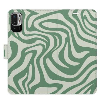 Flipové pouzdro iSaprio - Zebra Green 02 - Xiaomi Redmi Note 10 5G