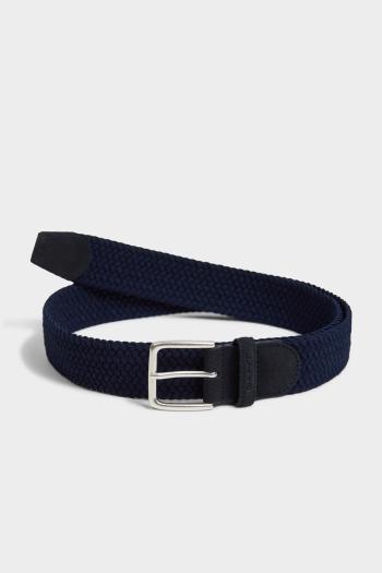 OPASEK GANT ELASTIC BRAIDED BELT EVENING BLUE