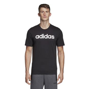 adidas E LIN TEE L BLACK/WHITE