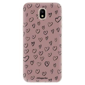 Odolné silikonové pouzdro iSaprio - Heart Dark - Samsung Galaxy J5 2017