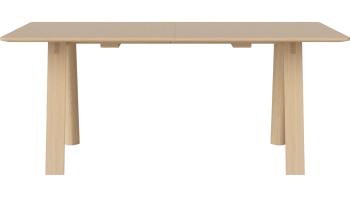 Bolia Hill Dining Table 180 cm - Solid - Top|White pigmented oiled oak