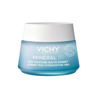 Vichy Hydratační matující pleťový gel Minéral 89 (48H Moisture Matte Sorbet) 50 ml