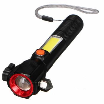 Sixtol Svítilna do auta bezpečnostní s magnetem CAR LAMP SAFETY, 300 lm, COB LED, USB