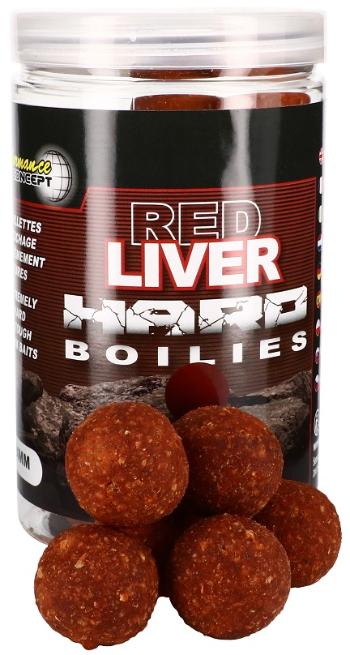 Starbaits boilie red liver hard 200 g - 24 mm