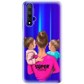 iSaprio Super Mama - Two Girls pro Honor 20 (smtwgir-TPU2_Hon20)