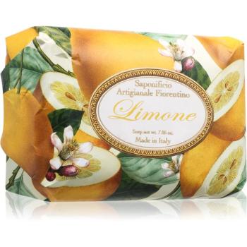 Saponificio Artigianale Fiorentino Lemon přírodní tuhé mýdlo 200 g