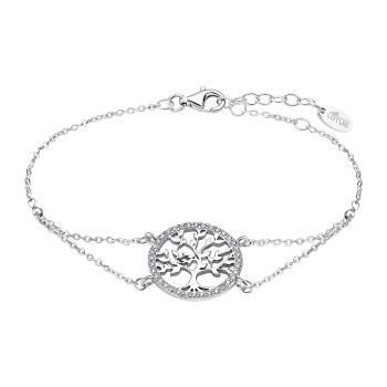 Lotus Silver Něžný stříbrný náramek Strom života s čirými zirkony LP1746-2/1