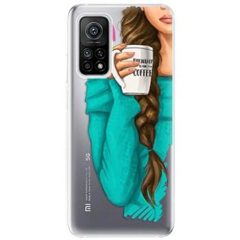 iSaprio My Coffe and Brunette Girl pro Xiaomi Mi 10T / Mi 10T Pro (coffbru-TPU3-Mi10Tp)