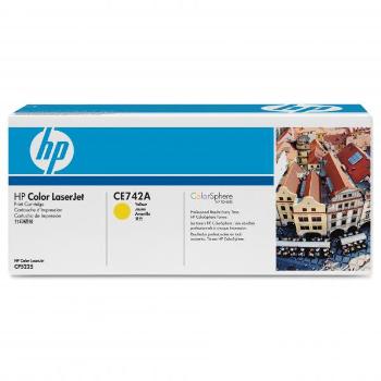 HP 307A CE742A žlutý (yellow) originální toner