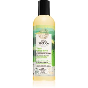 Natura Siberica Taiga Siberica Tuva White Birch kondicionér pro hustotu vlasů 270 ml