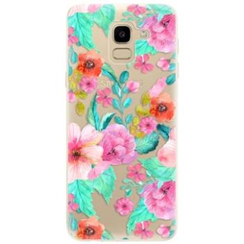 iSaprio Flower Pattern 01 pro Samsung Galaxy J6 (flopat01-TPU2-GalJ6)