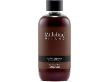 Millefiori Milano Náhradní náplň do aroma difuzéru Natural Santal a bergamot 250 ml