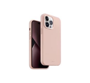 Uniq Lino Apple iPhone 14 Pro Max, szilikon tok, rózsaszín