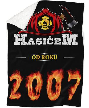 Deka Hasičem od roku (rok: 2007, Podšití beránkem: ANO)