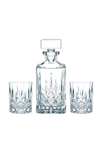Nachtmann whiskys üveg poharakkal Noblesse Whisky 700 ml 3 db átlátszó
