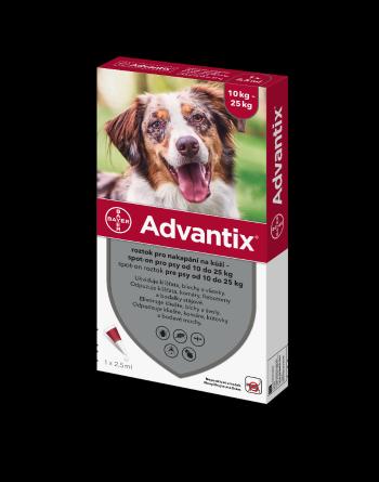 Advantix pro psy 10-25 kg spot-on 1x2,5 ml